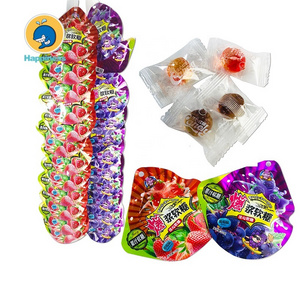 Fruit mixed chewing candy juice sour gummy candy