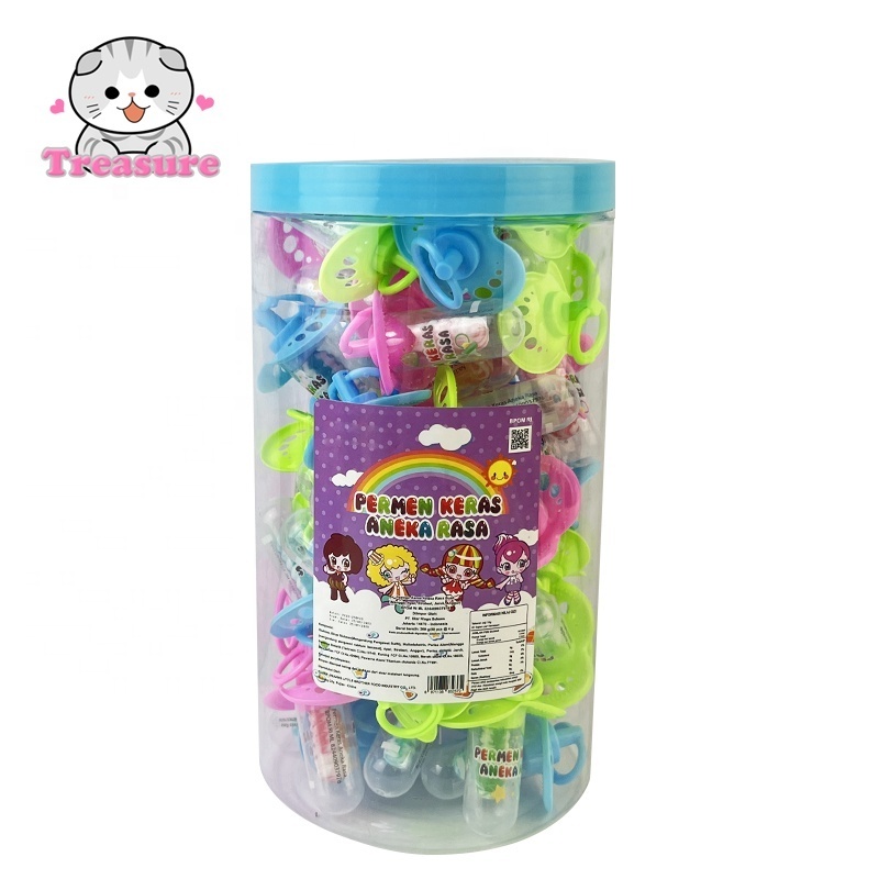 Pacifier candy fruit flavor nipple hard candy