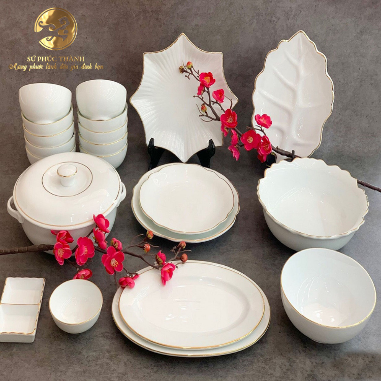 Enamel Plates Sets Dinnerware Tableware Good Choice Heat Resistant Party Decorative Plates Serving Dishes Asian Manufacturer