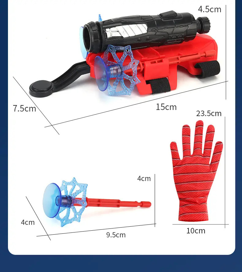 Hot Selling Product Spiderman Toys For Kids Spider-man Toy For Boys Web Shooter Web Shooter Spiderman