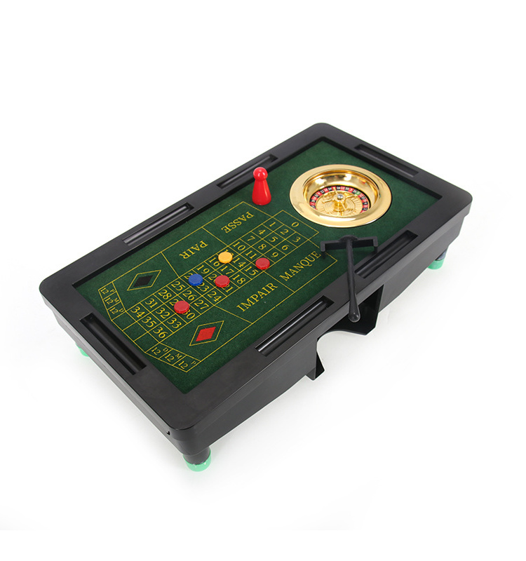 Custom party bar ktv miniature roulette drinking games set for adults