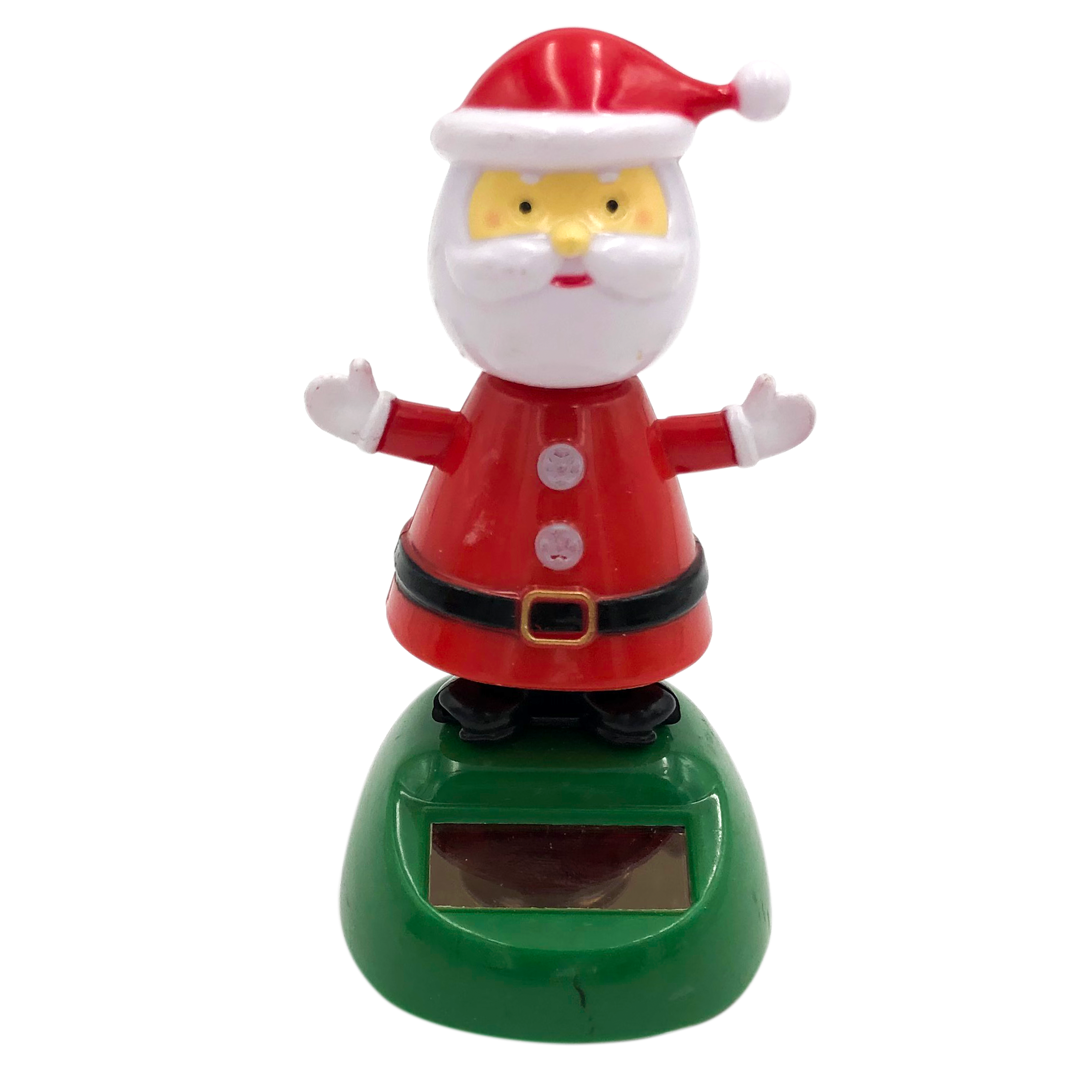 Head Dancing Shaking Christmas Solar Automatic Swinging Sun Flower Car Solar Christmas  Dashboard Bobble