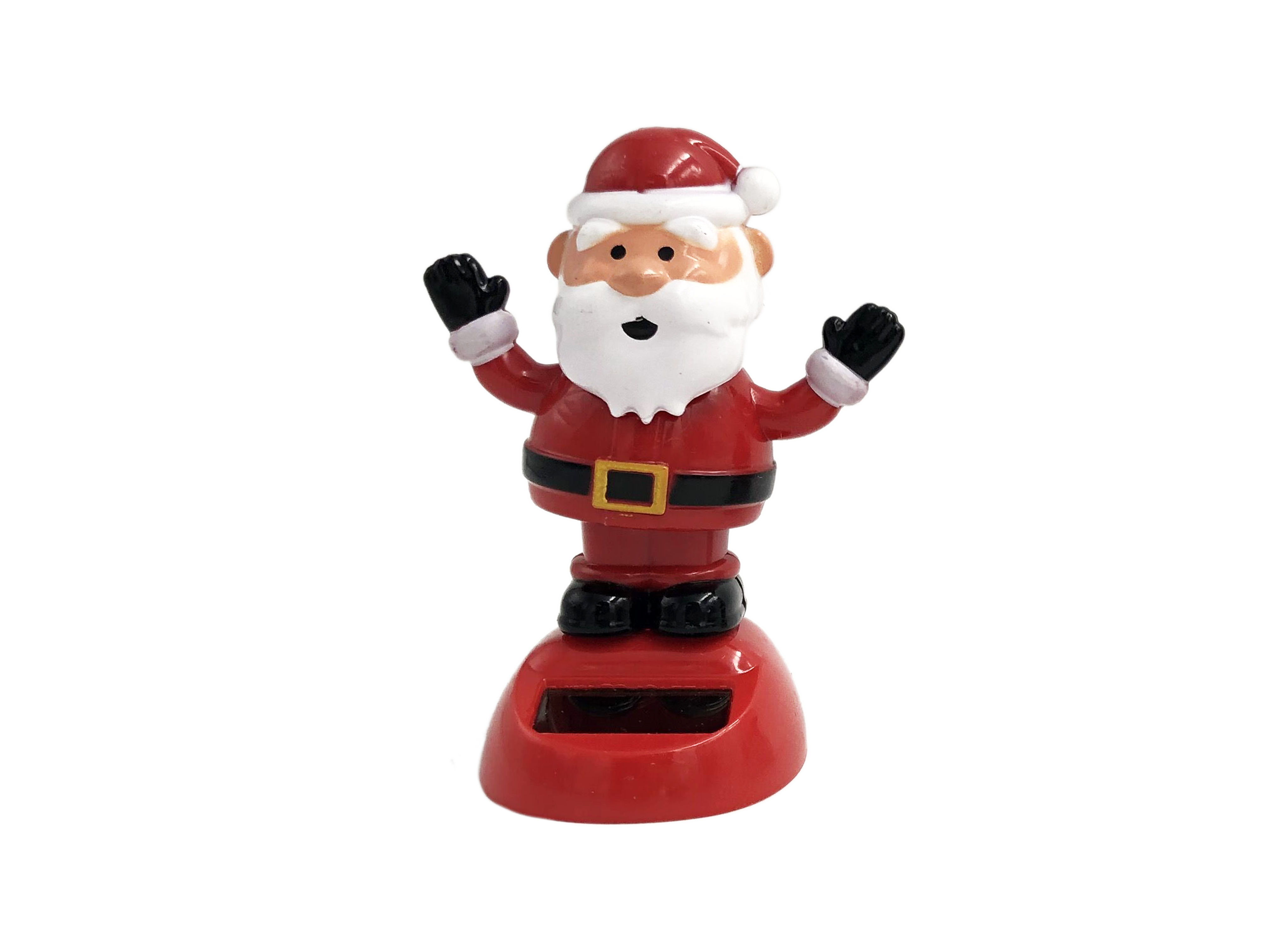 Head Dancing Shaking Christmas Solar Automatic Swinging Sun Flower Car Solar Christmas  Dashboard Bobble