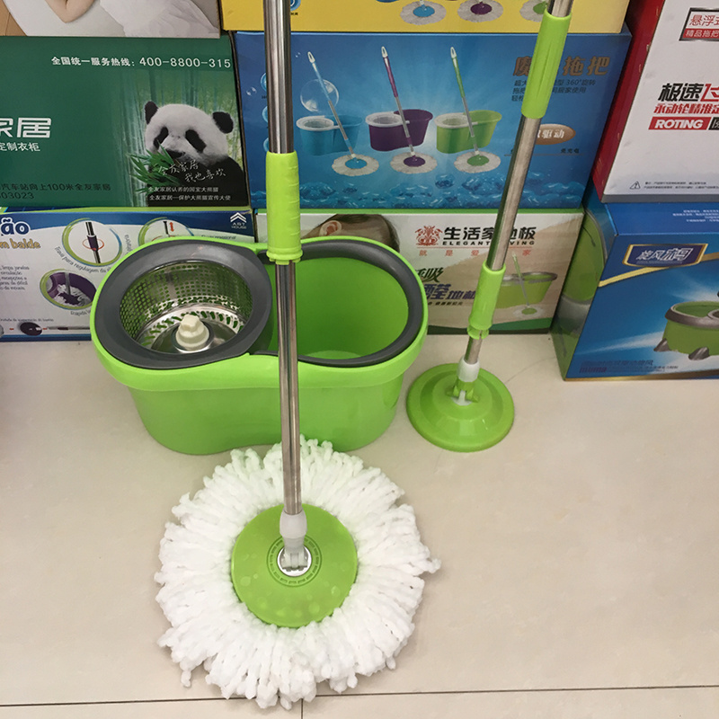 Boomjoy Intelligent Electric Electronic Scrubbing Spin Mop With Bucket Set Totally Hand Free Mop