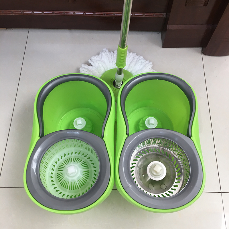 Boomjoy Intelligent Electric Electronic Scrubbing Spin Mop With Bucket Set Totally Hand Free Mop