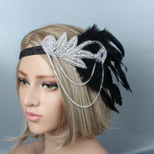 Bridal Pearl Beaded Rhinestone Forehead Hair  Headband bridal bridesmaid Hair Wreath  Wedding Headpiece