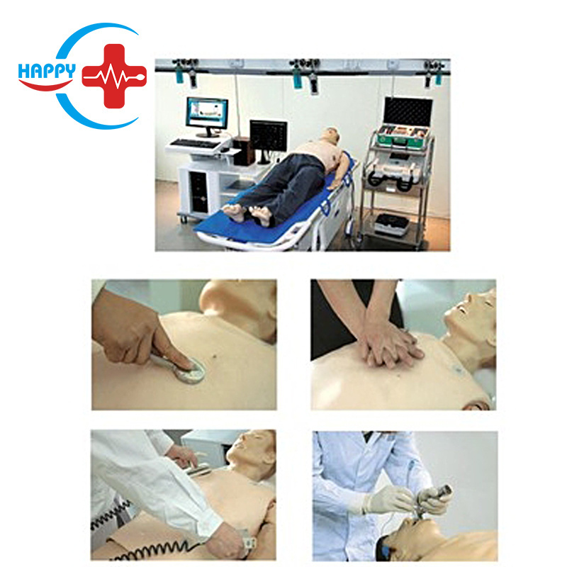 HC-S001 cpr dummy first aid skill training equipment ACLS training manikin simulation system