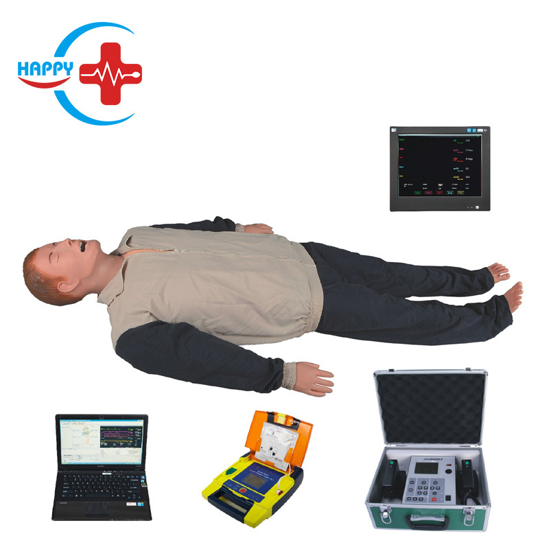 HC-S001 cpr dummy first aid skill training equipment ACLS training manikin simulation system