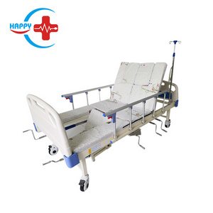 HC-M011 ABS Multi-function health care nursing bed for Paralyzed patients with roll over and Bedpan hole funtion