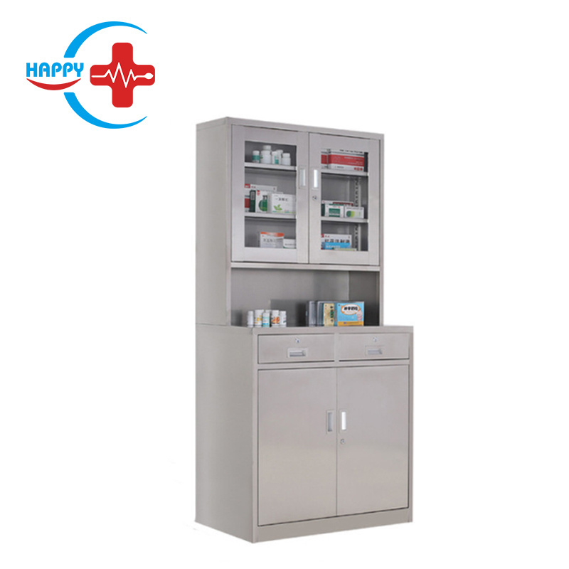 HC-M072 Factory Price Stainless Steel Medical Cupboard medicine cabinet in hospital