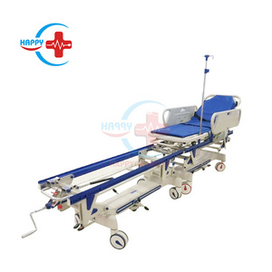 HC-M014 Luxurious folding used ambulance  patient Connecting Stretcher for patient transportation Hospital Patient Stretcher