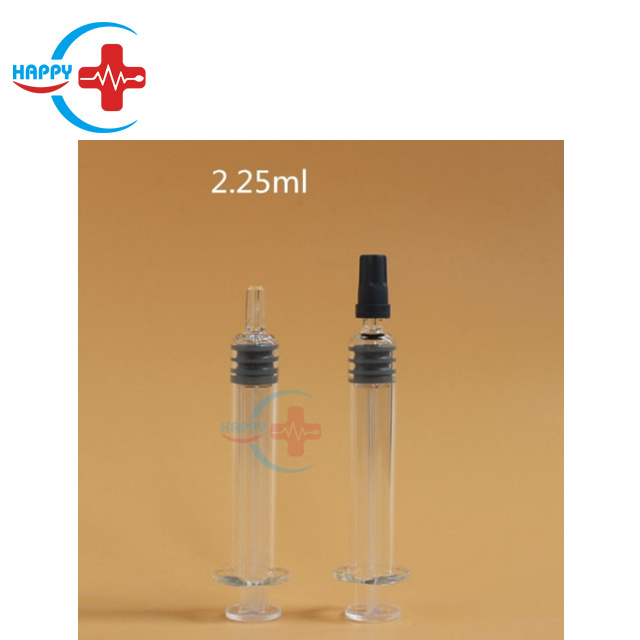 HC-K087A Beauty 1ml/2.25ml/3 ml luer lock syringe Glass rich plasma prp tube needle injection prp syringe