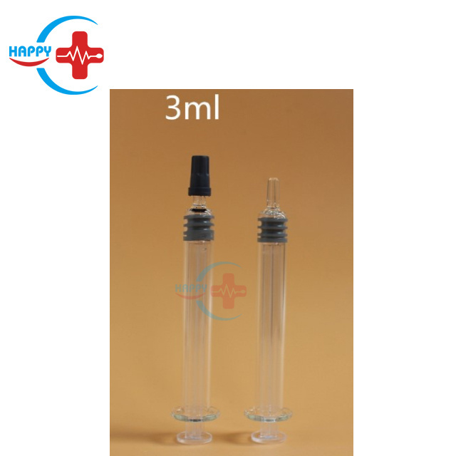 HC-K087A Beauty 1ml/2.25ml/3 ml luer lock syringe Glass rich plasma prp tube needle injection prp syringe