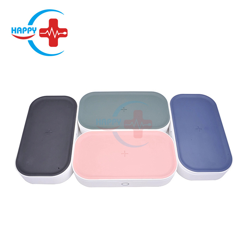 HC-M117A Good portable 59s Uv Light Sterilizer Box Mobile Phone Disinfection Box Uv light Sanitizer Box