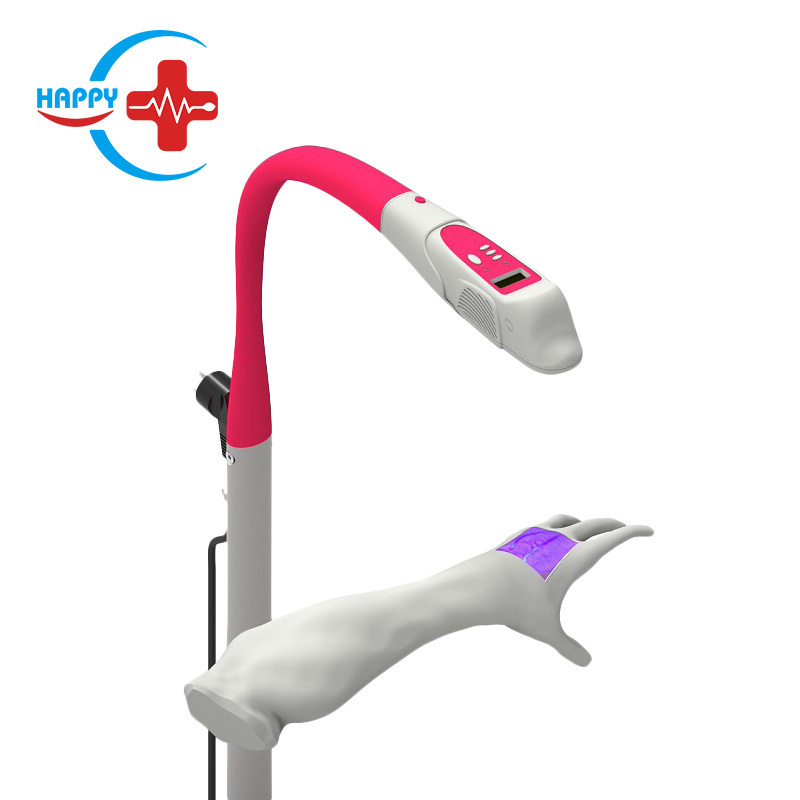 HC-G037A  High quality  Light portable infrared blood vein finder illuminator detector/ Handheld Vein Finder with support