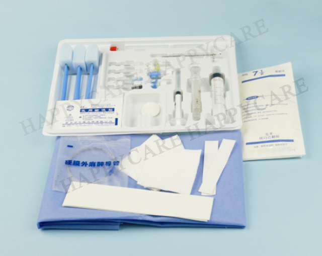 HC-K059 Disposable epidural set/Disposable Anesthesia Puncture Kit with Lumbar puncture needle