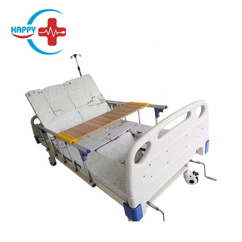 HC-M011 ABS Multi-function health care nursing bed for Paralyzed patients with roll over and Bedpan hole funtion