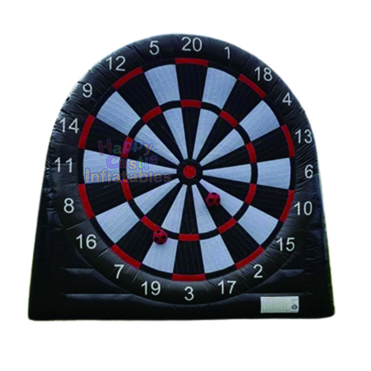 Cheap price 3mH,4mH or customized size outdoor inflatable  soccer dart board games  for sale