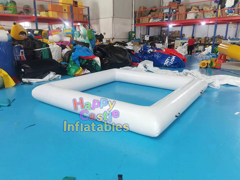 Kids outdoor inflatable  fighting arena bumper car arena soft play fence white  for Sale