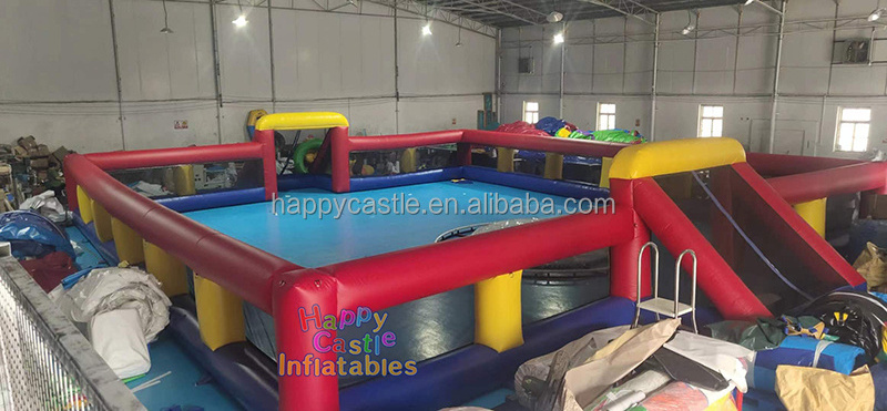 Commercial grade inflatable volleyball basketball  football tennis court inflatable soccer field for sale