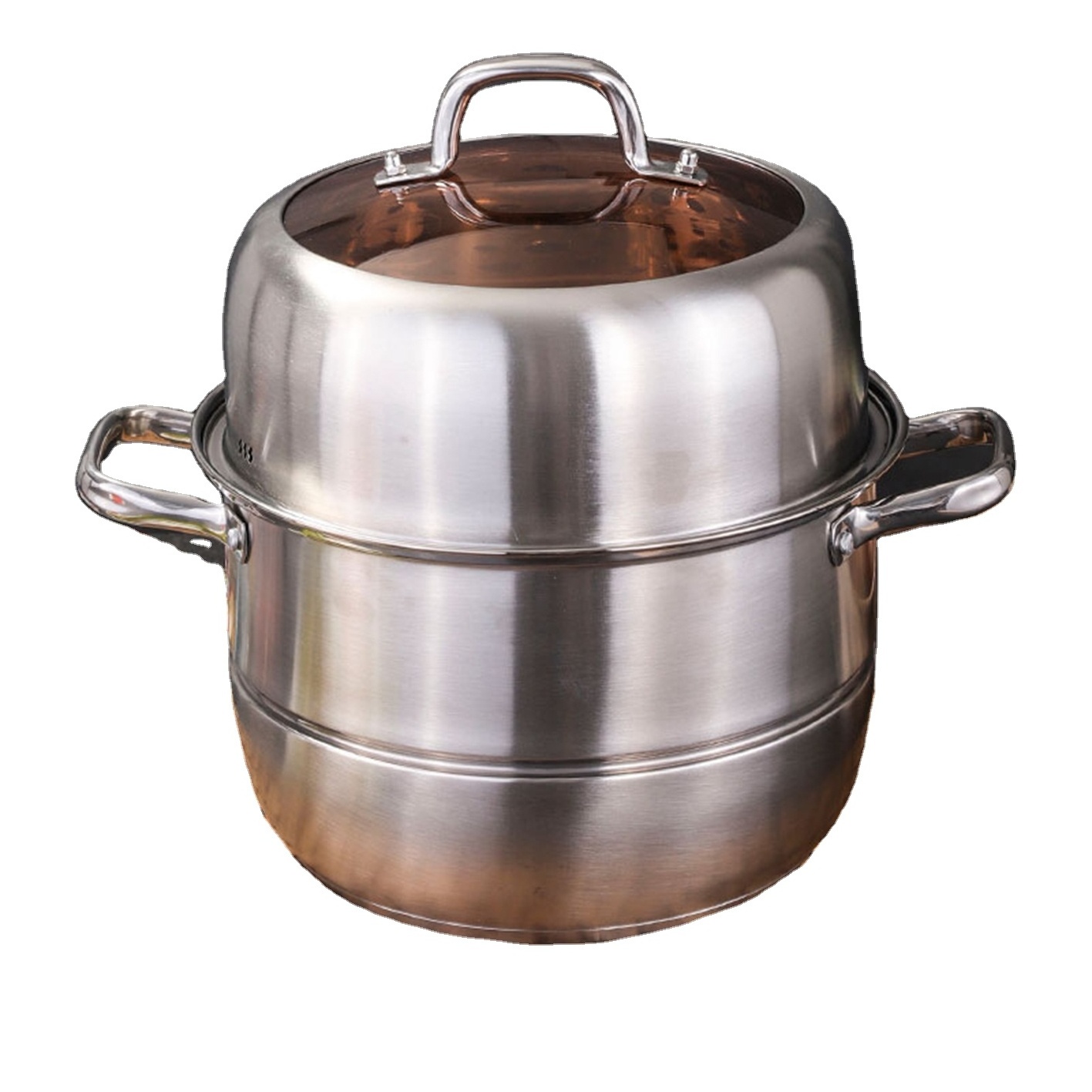 multipurpose stove steamer pot Rust-proof food steamer antirust stainless steel steamer set