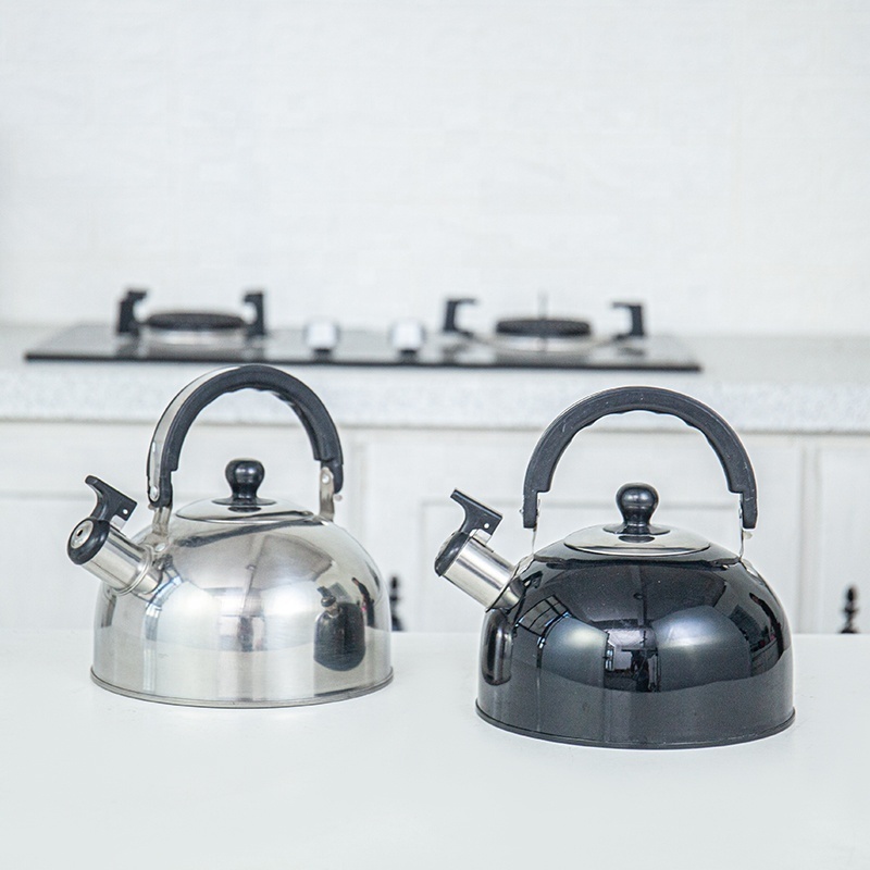 Whistling Kettle High Quality Factory Wholesale Hot Stainless Steel Coffee Kitchen Bottom Kettles Teapots Whistling Kettle