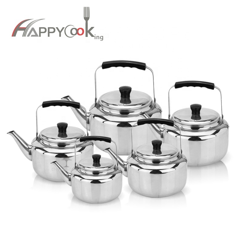 Factory supply discount price alcohol kettle water kettle stainless steel aluminium tea kettle