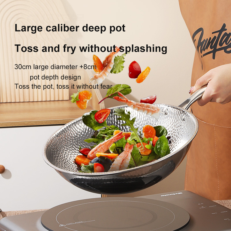 antirust cooking pot set Rapid-heating cooking pot Commercial-grade stainless steel pots