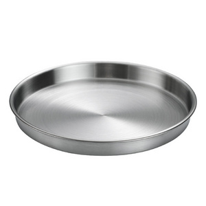 korean Asian plate metals Durable stainless plate suppliers Fine design korean tableware plate