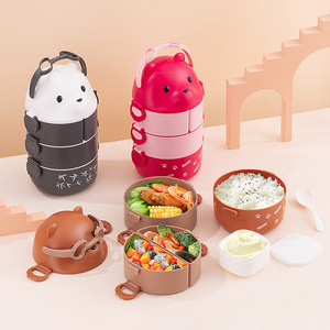 Lunch Box Bag Stainless Steel Take Away Food Packaging Electric Bento Boxes Tiffin Bag Thermos Sets Thermal Tin Lunch Box Kids