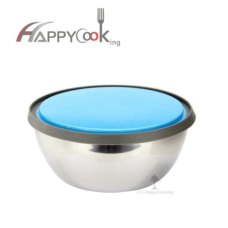 Stainless steel food storage container with lid HC-03205