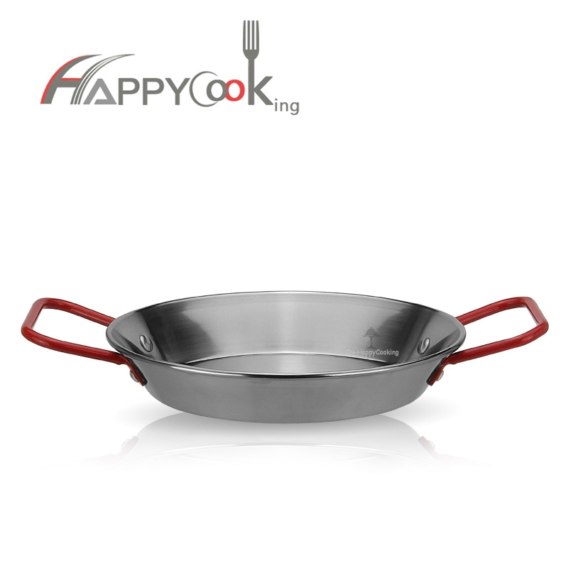 High quality factory price stainless steel cooking pot paella pan