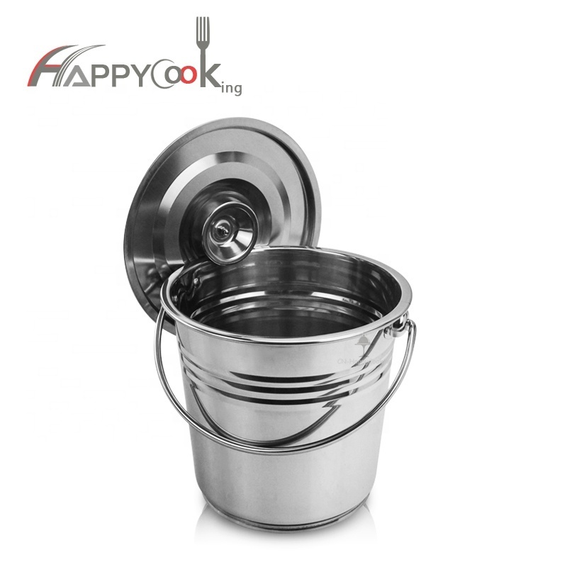 Superb quality Factory support OEM stainless steel mini barrel pail with lid