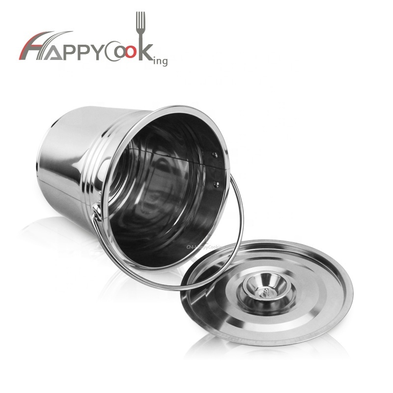 Superb quality Factory support OEM stainless steel mini barrel pail with lid