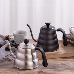 Best selling product on  stainless steel pour over gooseneck kettle moka pot coffee  kettle gooseneck kettle