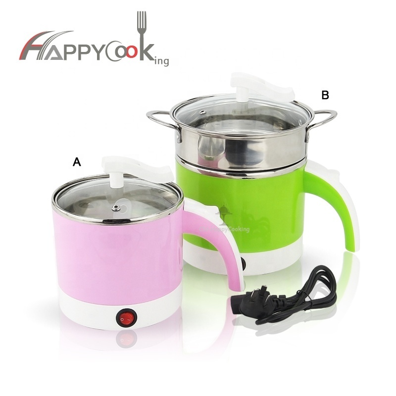 Top supplier stainless steel  kettle boil milk electric skillets mini electric cooking pot