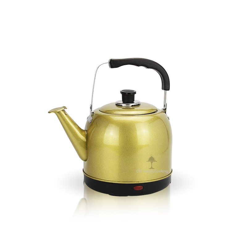 Happycooking enamel kettle in stock foldable electric gooseneck electric thermos kettle and toaster set pava electrica