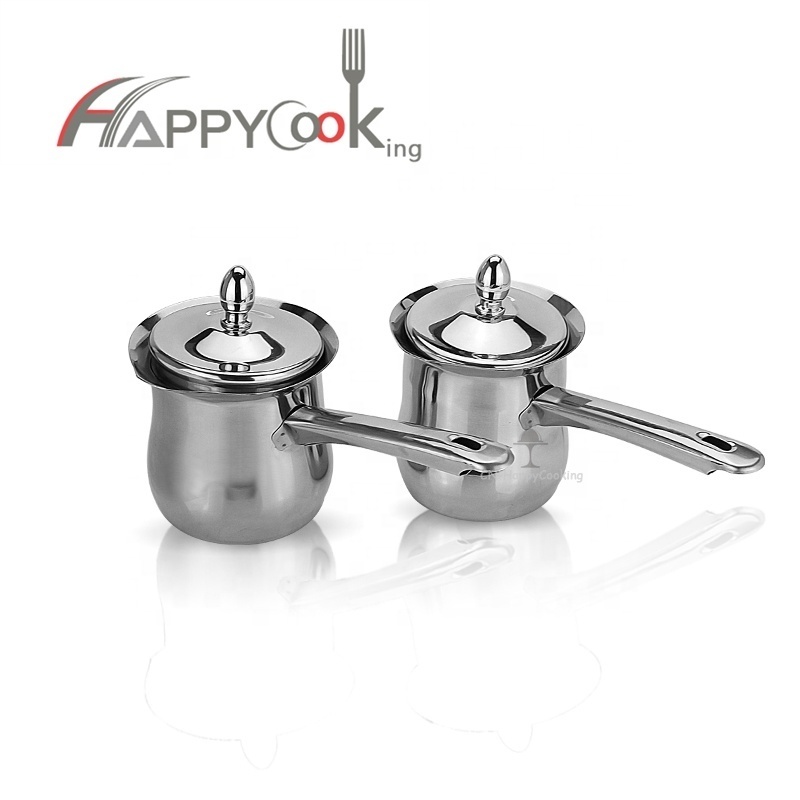 Good price good quality stainless steel milk boiling pot bbq sauce pot milk pot