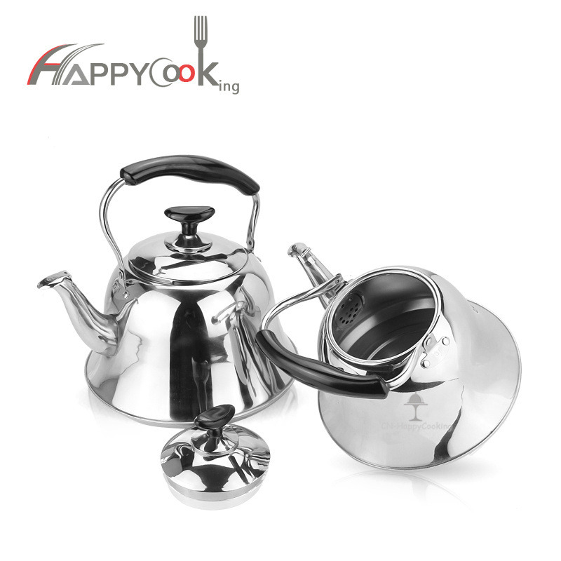 Water Bell Whistling Tea Gooseneck Stainless Steel Electric Coffee Thermo 201 Brew Pour Over Camping Copper Baby Set Kettle