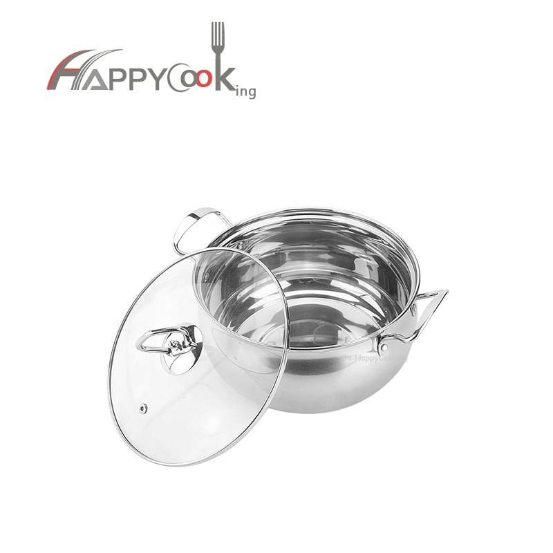 Good price of new product stainless steel korean pot hot pot for sale,stainless steel stock pot