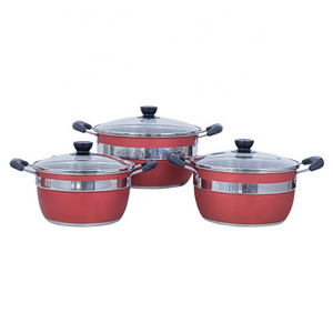 Cooking Pot Sets Kitcheware Kitchenware Kitchen Wear Ware Pan Pans Gadgets Stock Accessories Kichen Tools Cookware Set