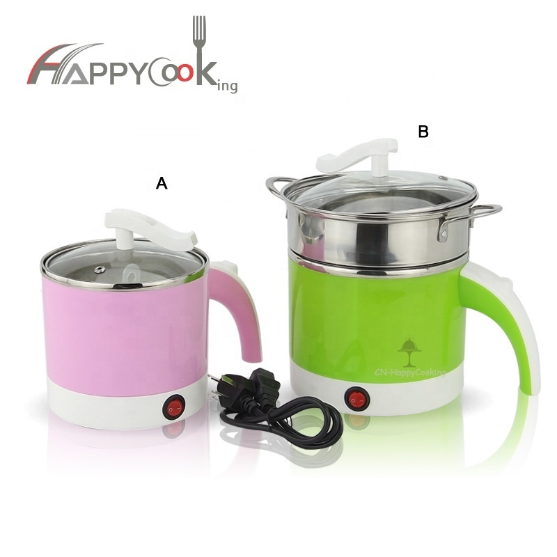 Top supplier stainless steel  kettle boil milk electric skillets mini electric cooking pot