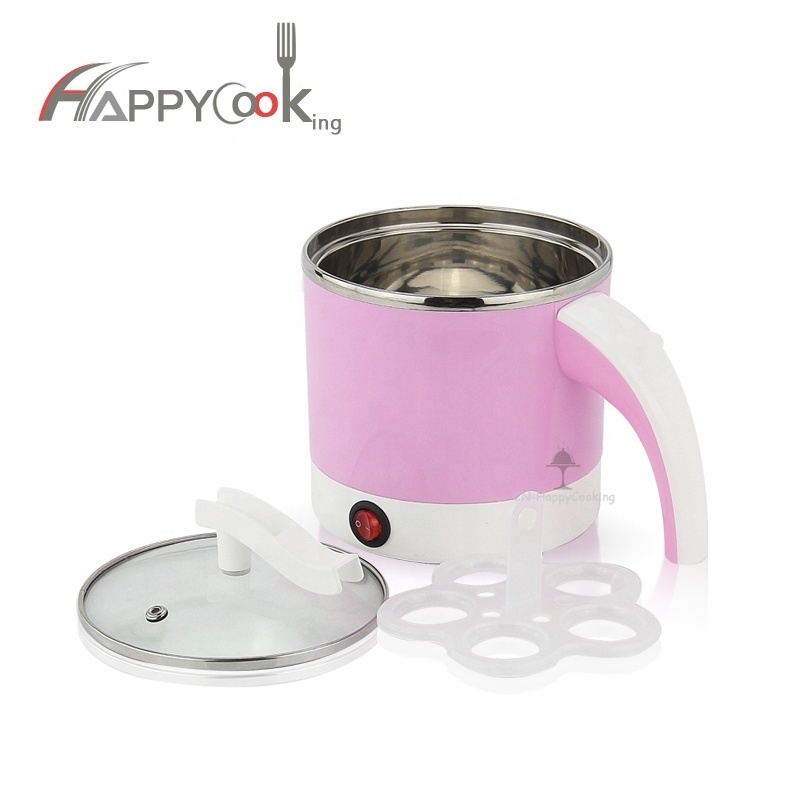 Top supplier stainless steel  kettle boil milk electric skillets mini electric cooking pot