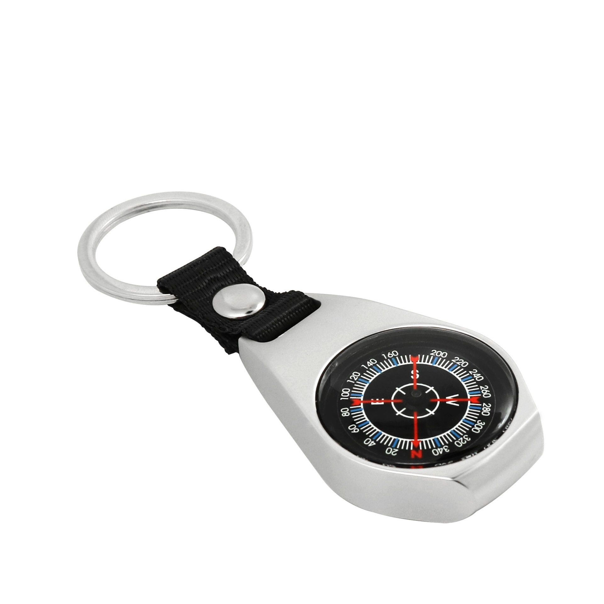 New Design Metal compass key chain for outdoor products