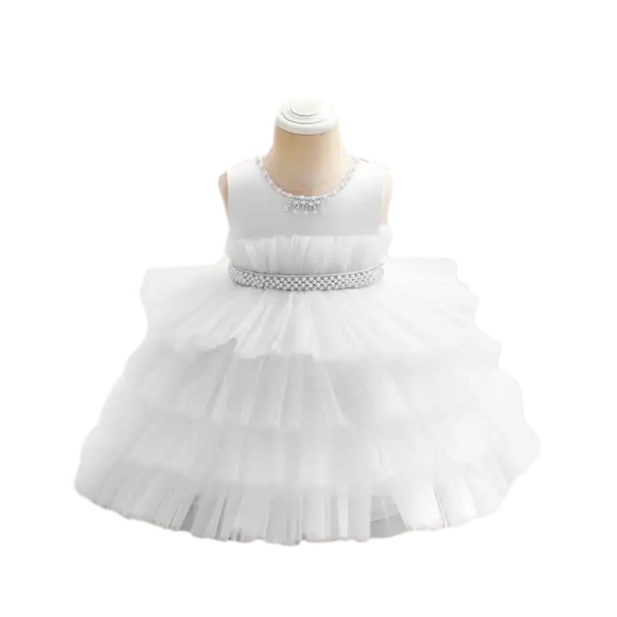 Children's Dress Cake Princess Dress Girl Baby's First Birthday Party Girls Dress For Church