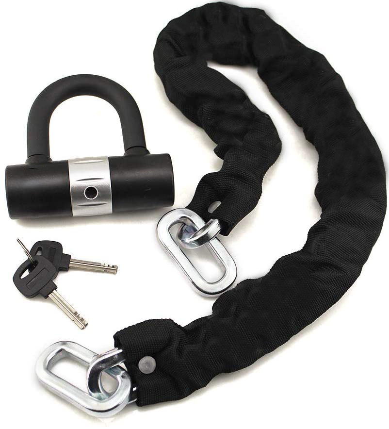 Lock Bike Anti-Theft Motorcycle Bicycle Chain Security Lock