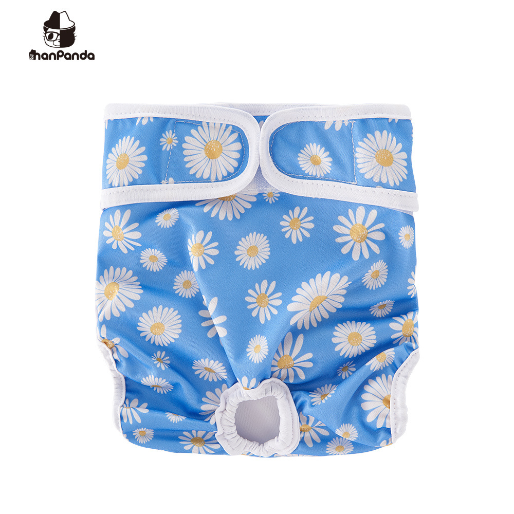 Reusable puppy diaper washable dog diapers for female dog reusable  Wrap pet diaper pants