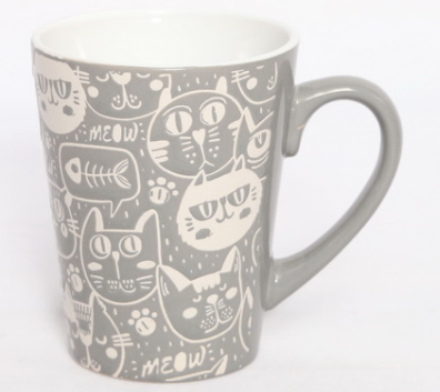 cute cat 3d  ceramic mug