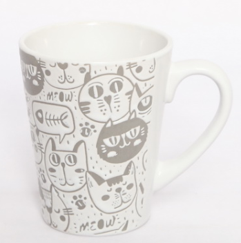 cute cat 3d  ceramic mug