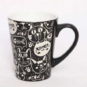 cute cat 3d  ceramic mug